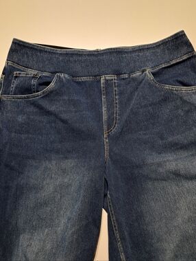 Women’s Dark Blue Stretch Denim Jeans XL Halara Wide Leg